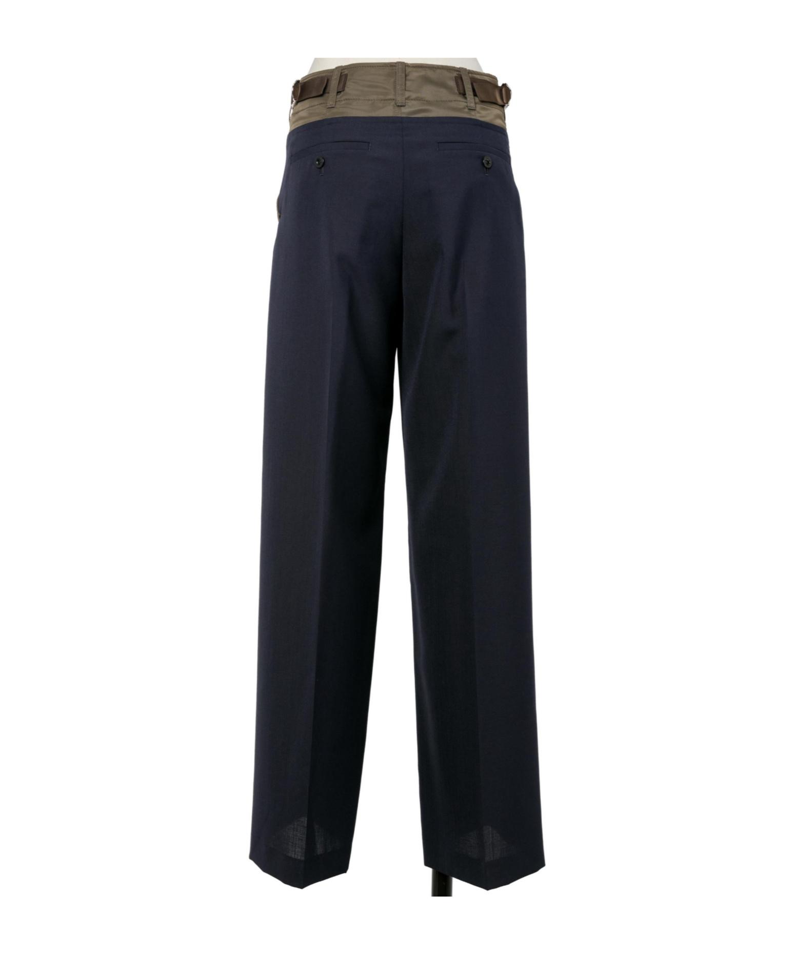 パンツ Sacai Black Wool Wide-Leg Pant Sacai Black Wool Wide-leg Pant | eBay
