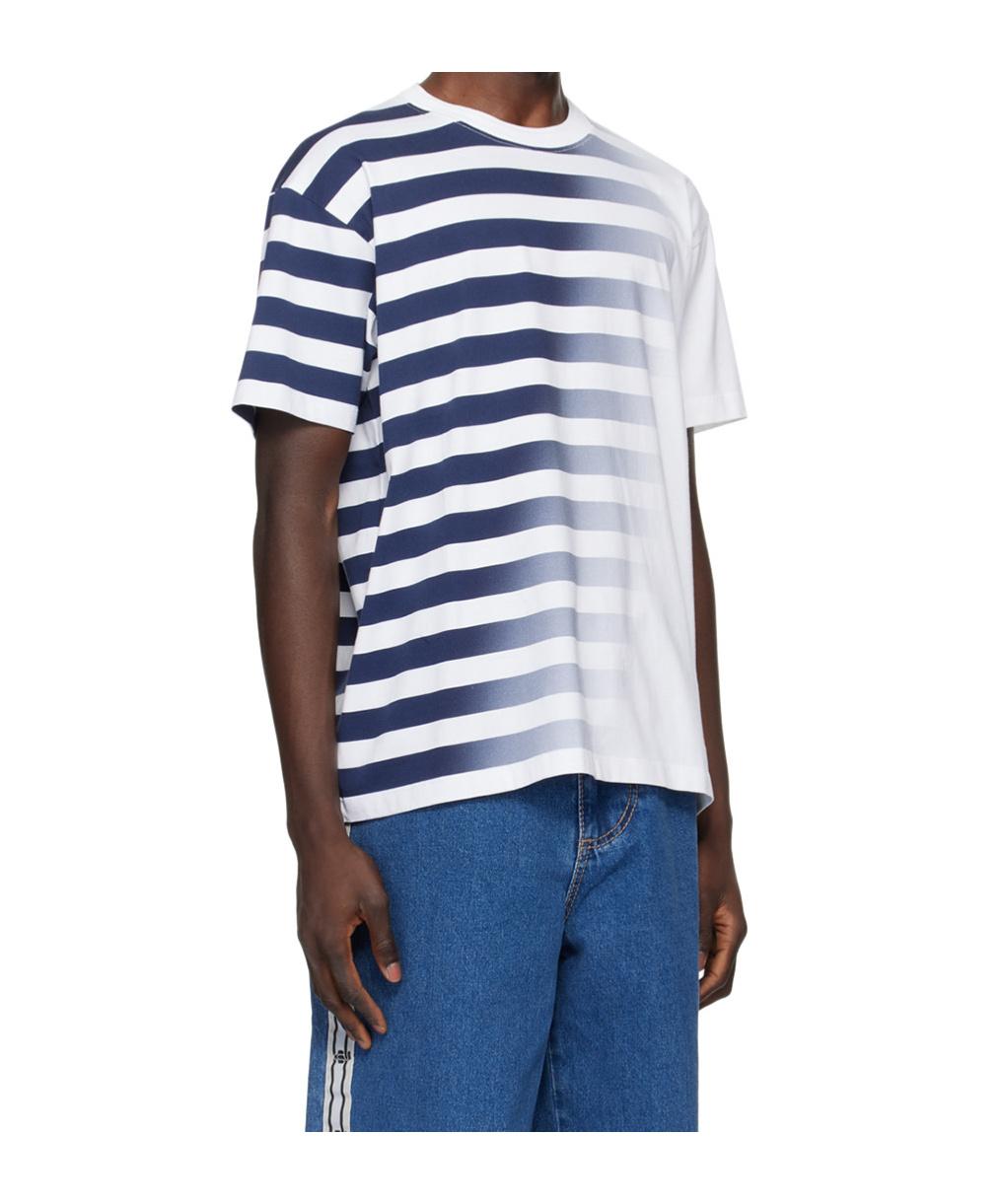 Eytys｜SHORT-SLEEVED ROUND NECK T-SHIRTS (Leon Faded Nav EYTYS Leon T-Shirt