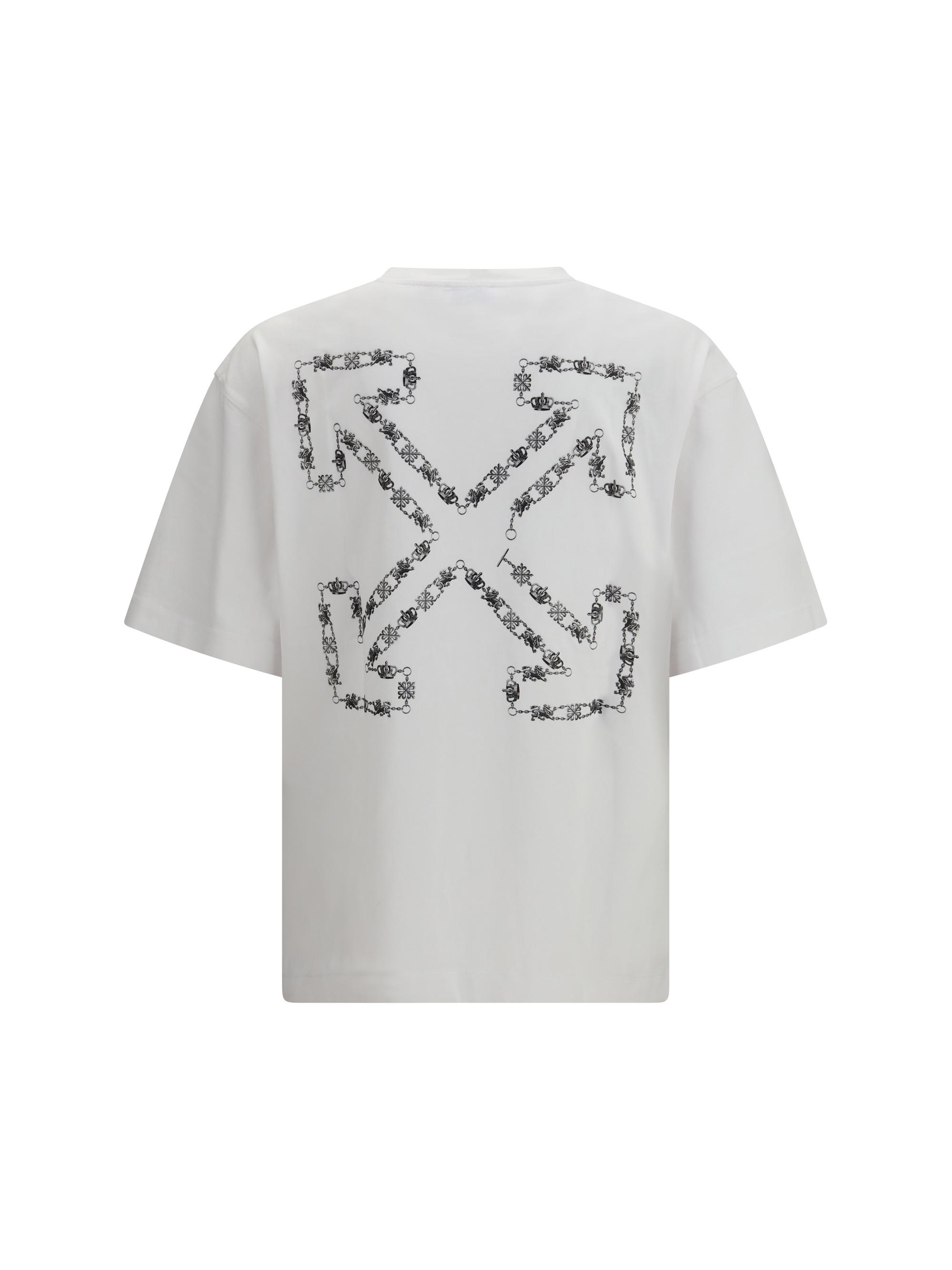 Off-White c/o Virgil Abloh T-Shirt in White for Men | Lyst