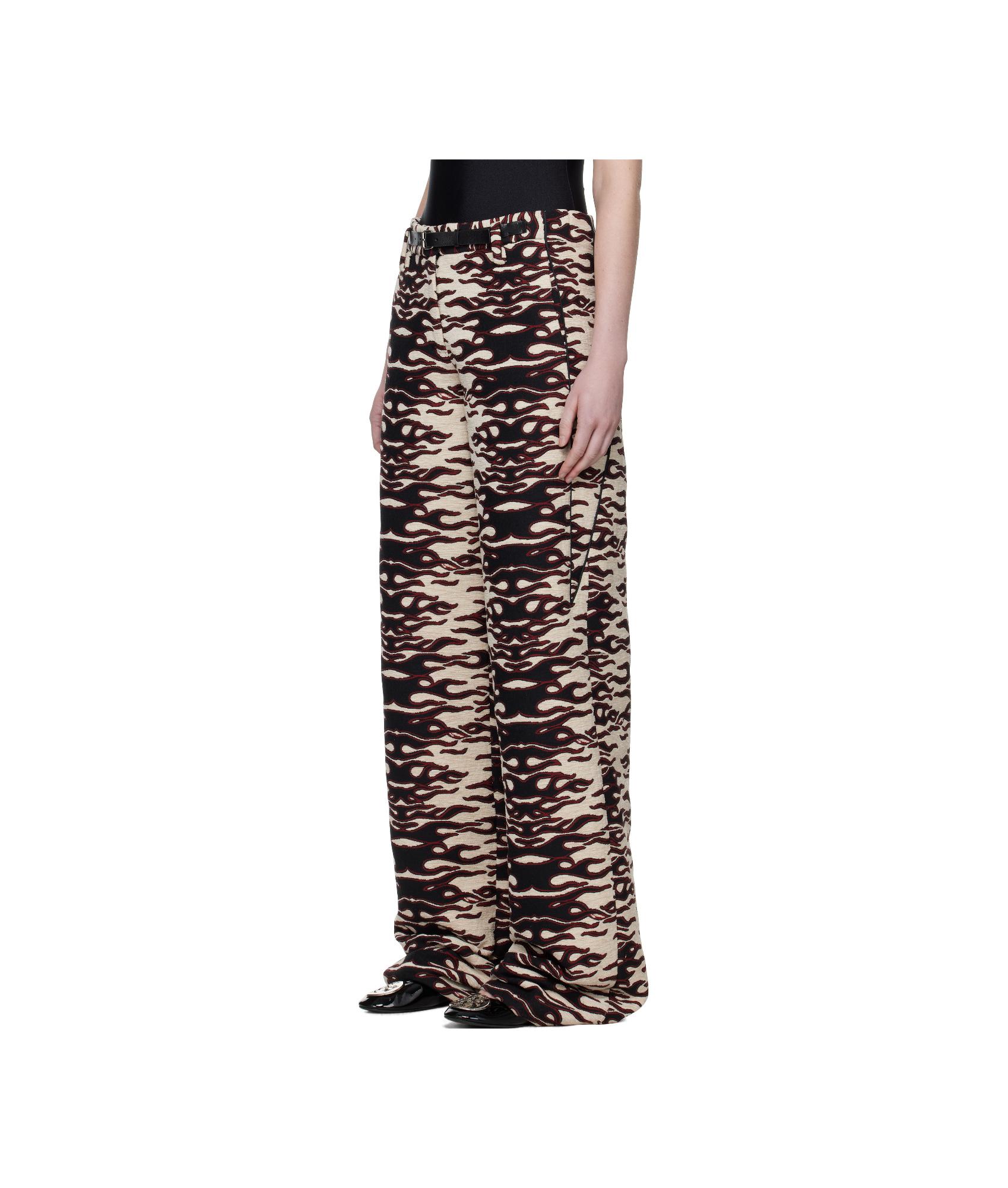 Tory Burch Jacquard Wide-Leg Pants in Brown | Lyst display picture 1