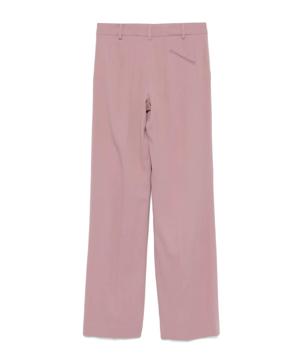 パンツ FEDERICA TOSI Women Straight Pants 40804409 04 Pink FEDERICA TOSI Straight-leg pants for Women | Online Sale up