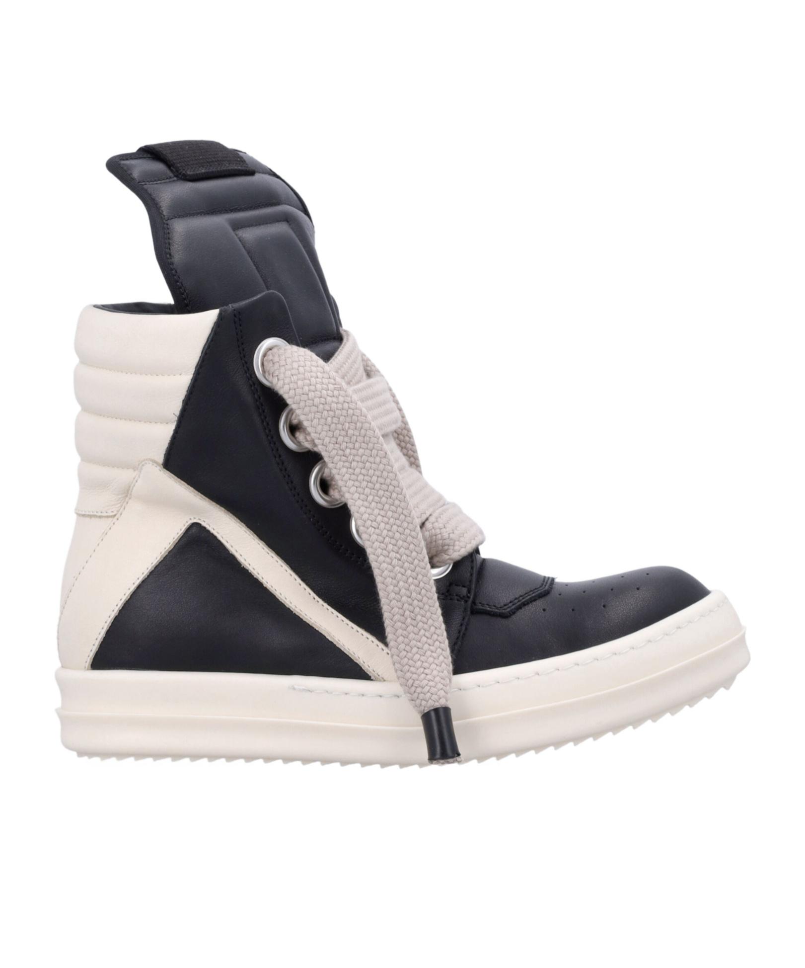 Rick Owens DRKSHDW ホワイト TURBOWPN ハイカット スニーカー DRKSHDW - SHOES - Rick Owens