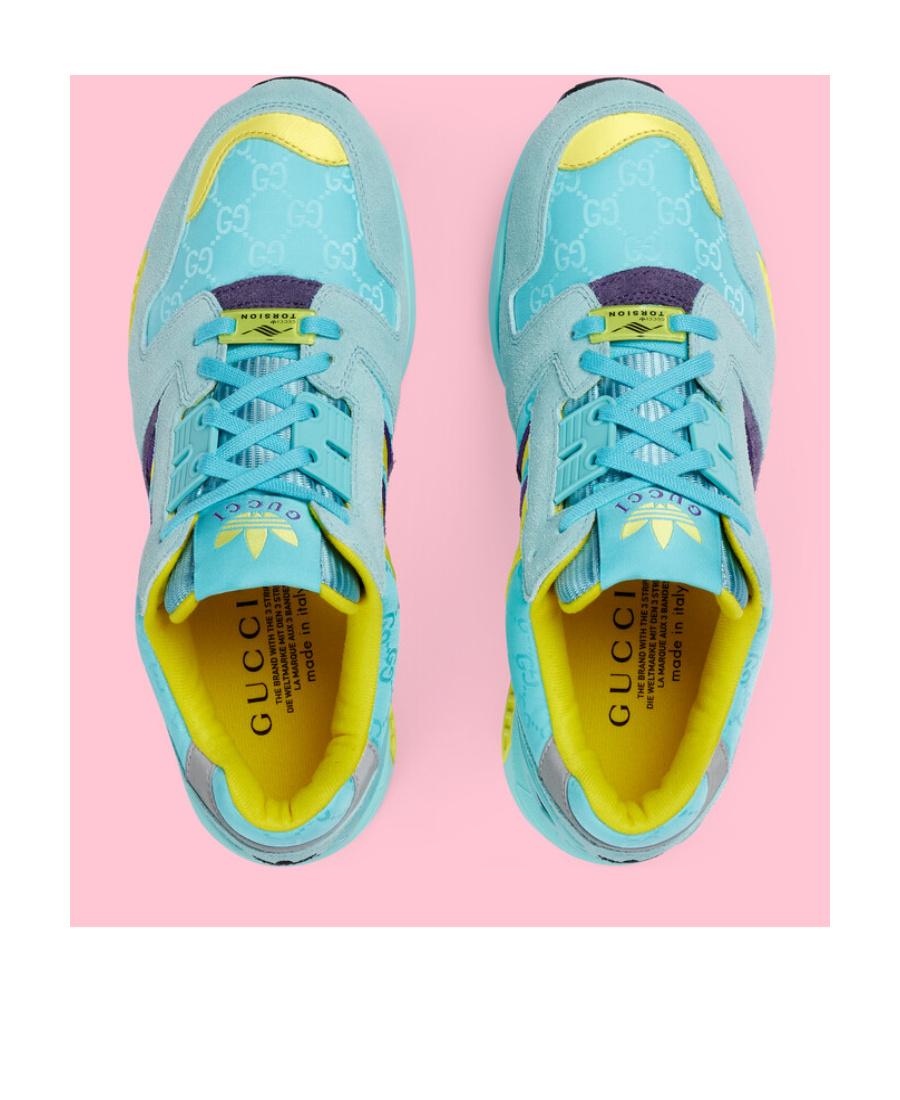 Gucci X Adidas Zx 8000 Casual Trainers in Blue | Lyst