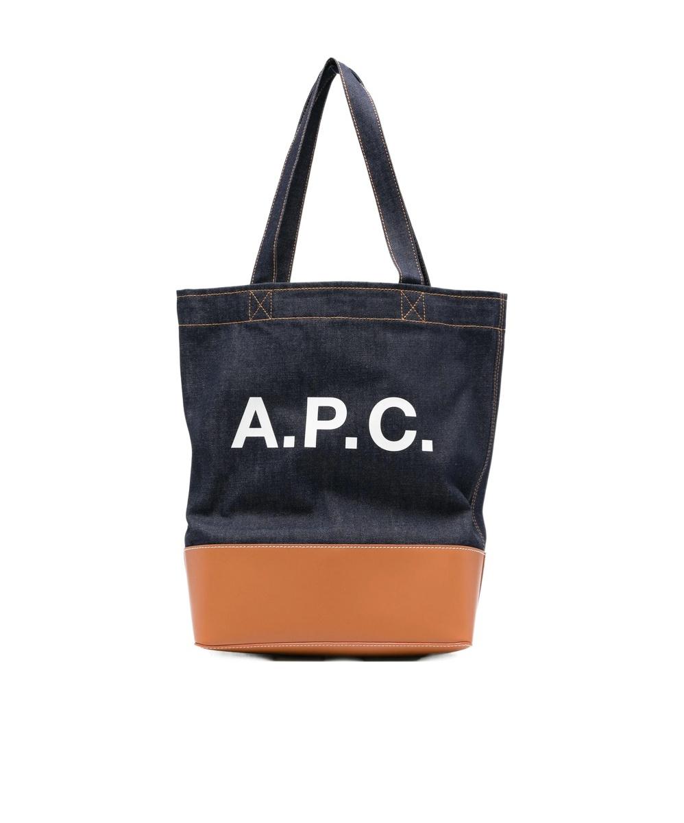 トートバッグ A.P.C. Women Bags M61861PUAAT IAA Blue A.P.C. Lou Unisex Tote Bag Blue COGXL-M61442-IAB | FOOTDISTRICT