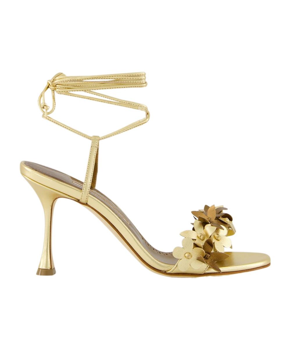 Designer Manolo Blahnik Floral Heels for Women - Up to 70