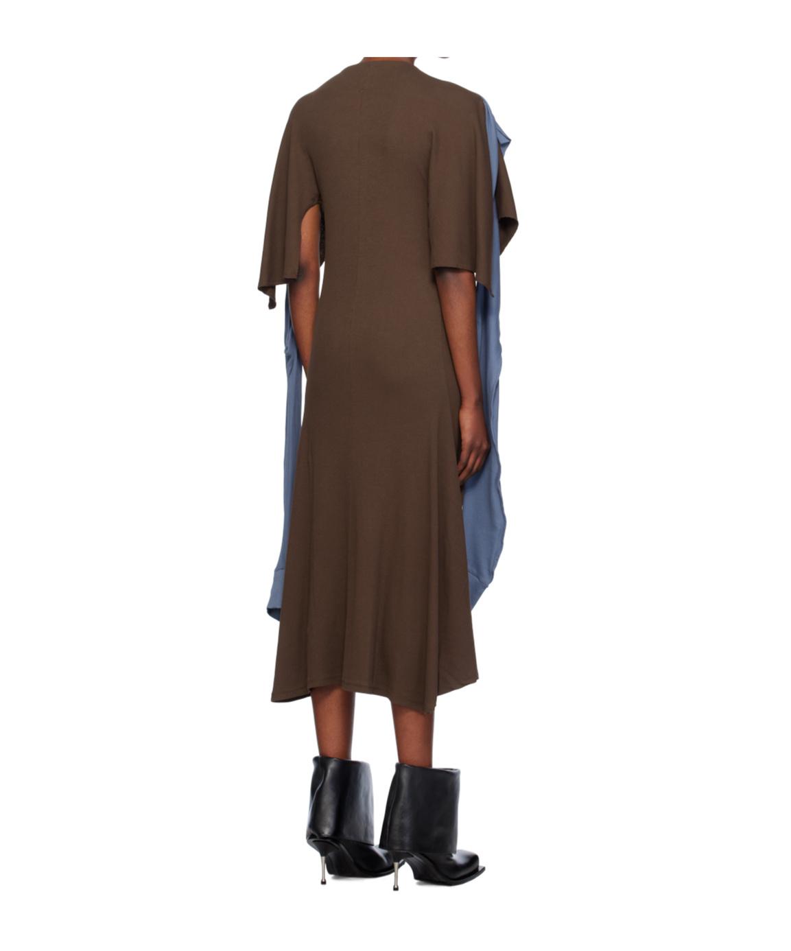 ワンピース KIKO KOSTADINOV KKWSS23D04-18 MORA LAYERED DRESS KIKO KOSTADINOV MORA LAYERED DRESS BLACK/ICE SS23 | 50%OFF