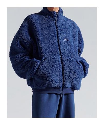 Balenciaga 3B Sports Icon Ski Zip-Up Jacket in Blue for Men | Lyst