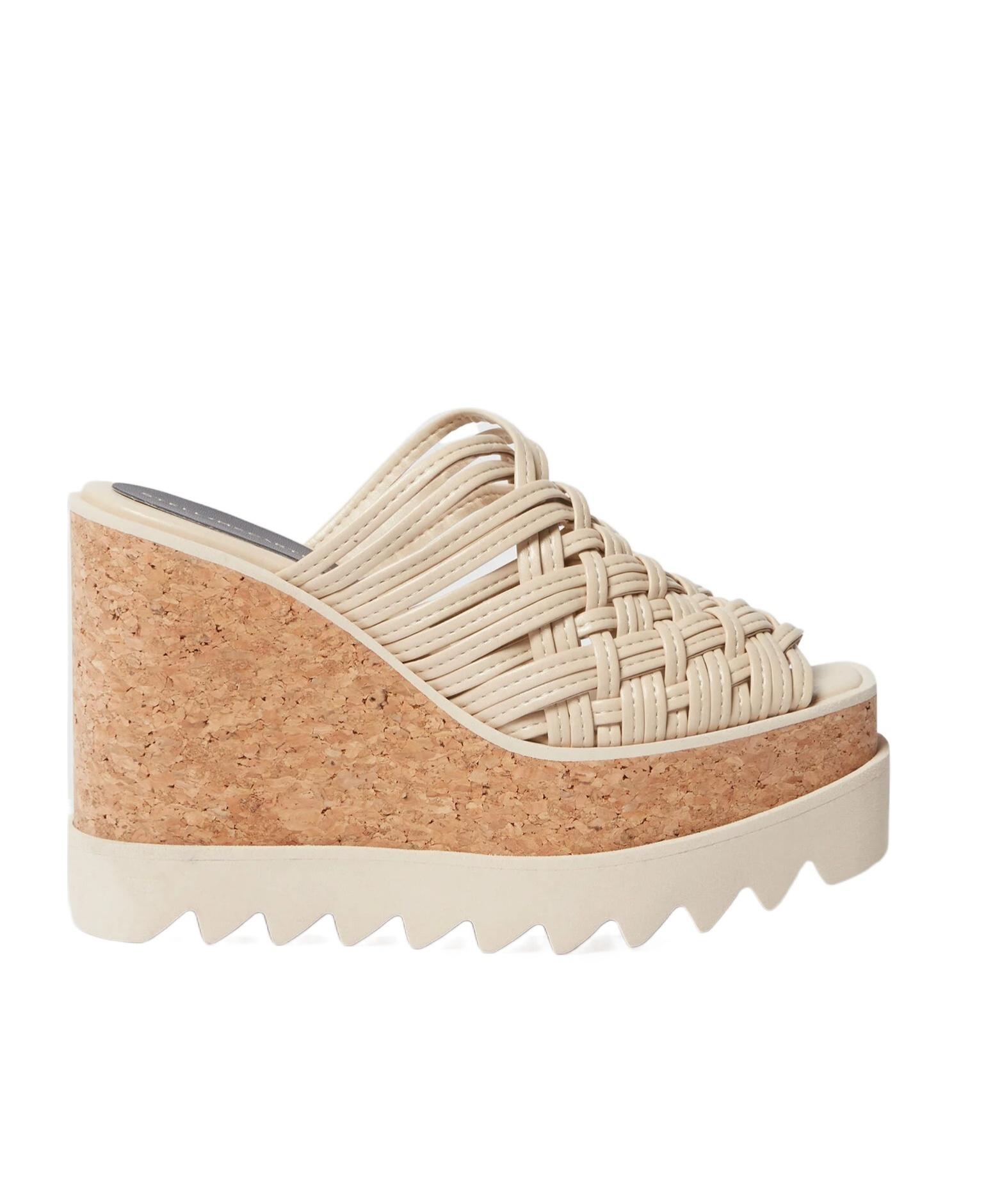 サンダル・ミュール STELLA MCCARTNEY MULES New! Stella McCartney 'Falabella' Chain Mule Sandal White 8