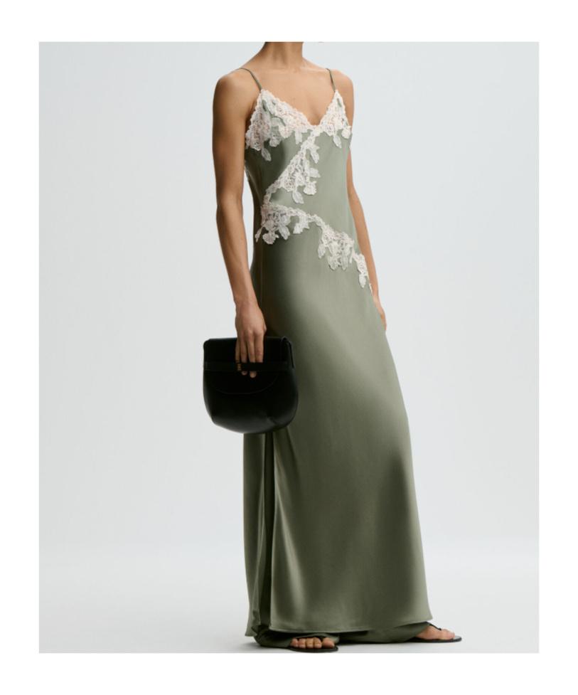 by malene birger green dress By Malene Birger Marc Cotton Maxi Dress