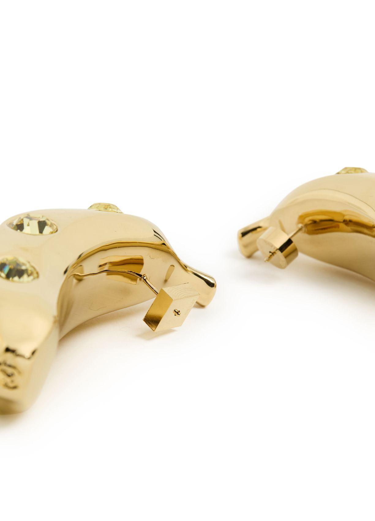 Jacquemus Banana Earrings in Metallic | Lyst