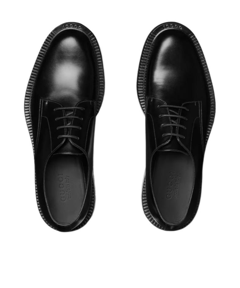 gucci ブラックロゴフラットシューズ 2025年最新】GUCCI レディース フラットシューズ・バレエ