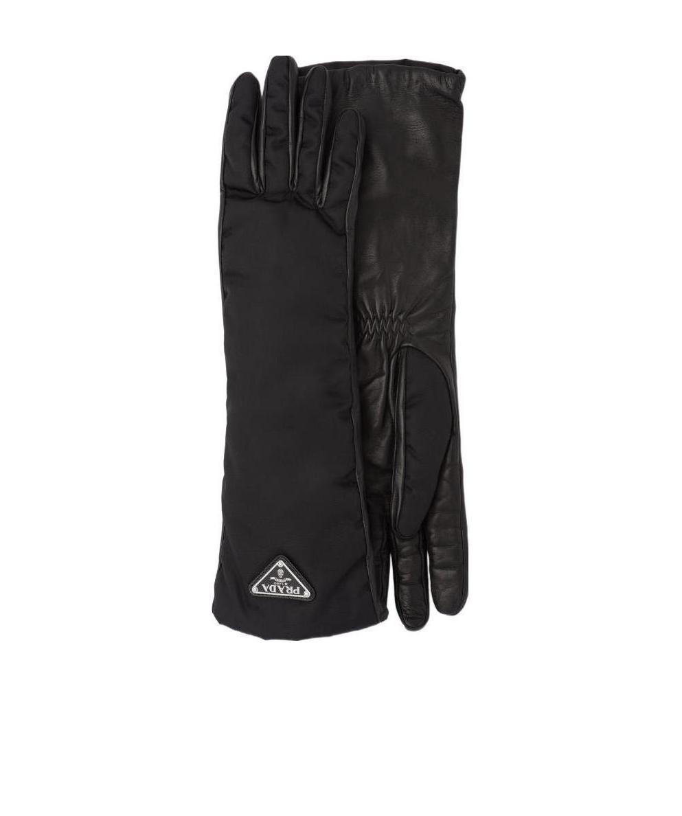 手袋 PRADA FW25 Ligh grey suede long gloves (1GG21015B9 F0424) Prada Grey Suede Long Glove for Women FW25 – LOZURI®