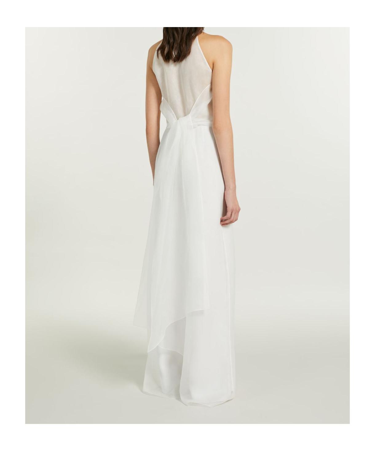 オールインワン・サロペット Max Mara 'Selce' Long Dress Selce satin slip maxi dress in blue - Max Mara | Mytheresa