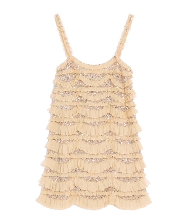 Valentino Tulle Illusione Embroidered Short Dress in Natural | Lyst UK Valentino Tulle Illusione Embroidered Short Dress in Natural | Lyst UK