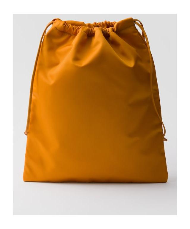 【関税&送料込】Prada Orange Nylon Pouch Prada Orange Vela Nylon Cosmetic Pouch - 1N0012 | Yoogi's Closet