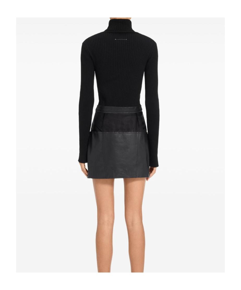 スカート MM6 MAISON MARGIELA Women Mini Skirts S62MI0021S30589981 BLU Twill Mini Skirt by MM6 Maison Margiela | Rent the Runway
