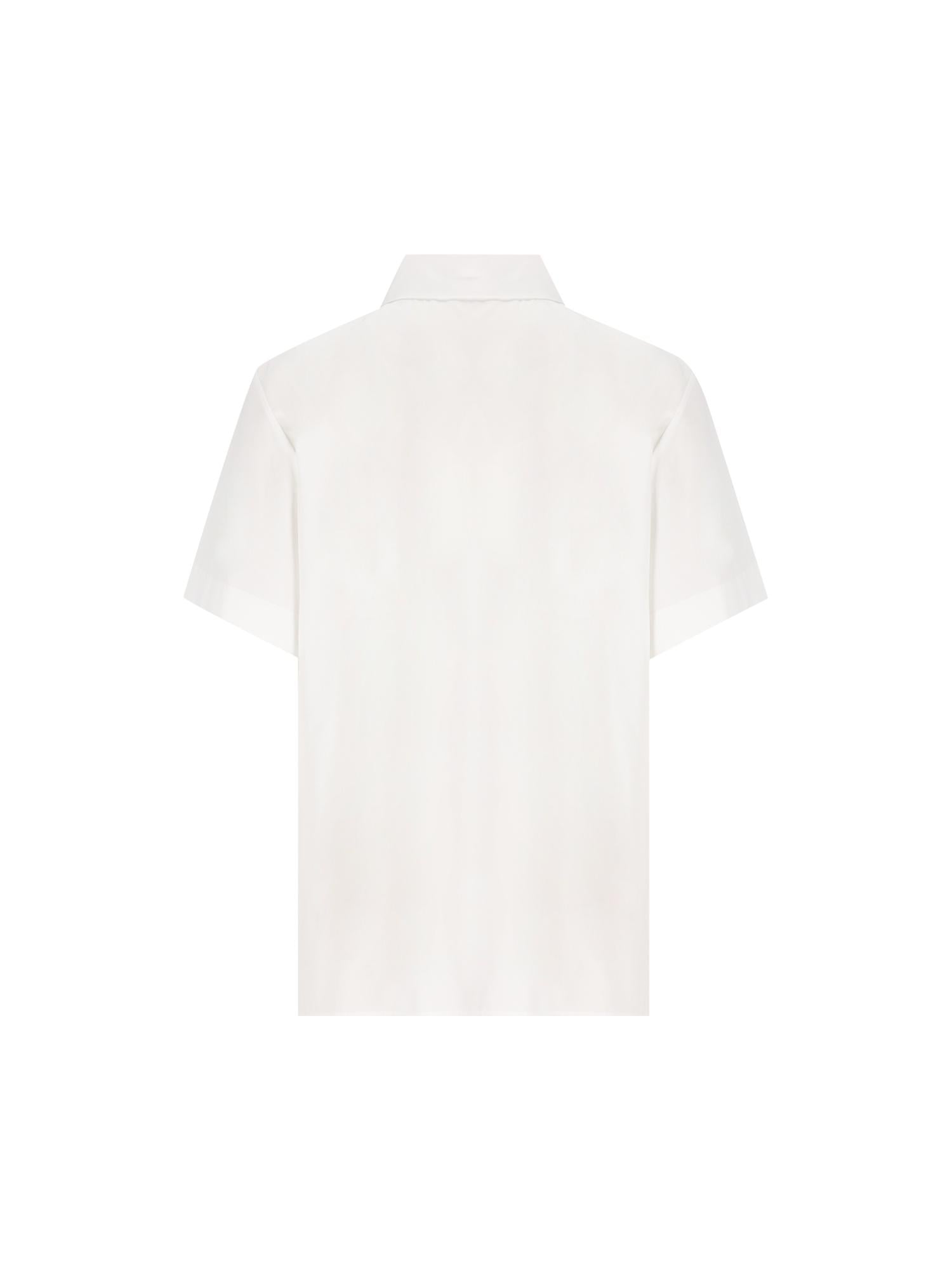 Celine Short Sleeve Shirt in White | Lyst UK