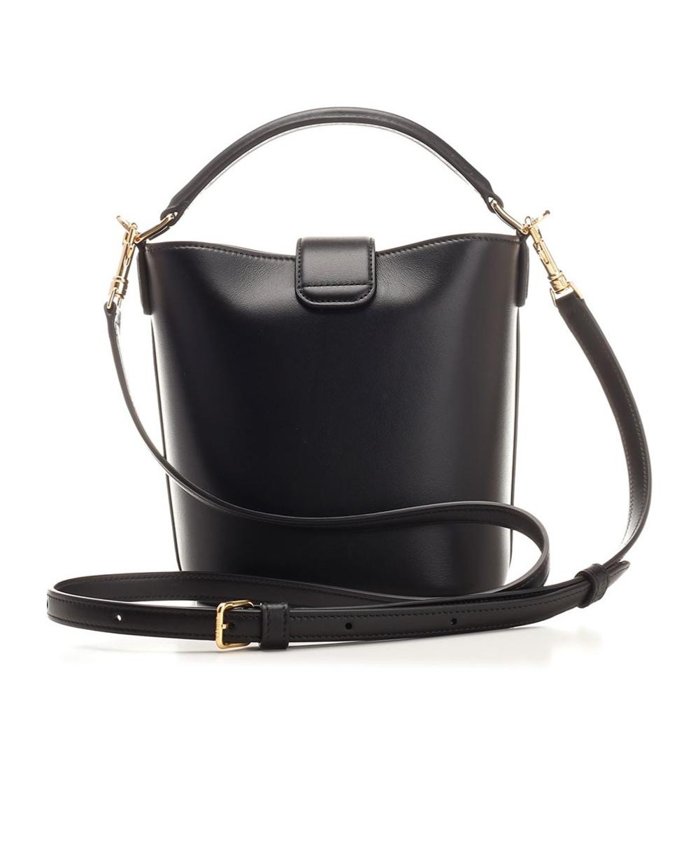 ショルダーバッグ・ポシェット CELINE Louise Small leather bucket bag black SMALL BUCKET LOUISE IN SMOOTH CALFSKIN - BLACK | CELINE