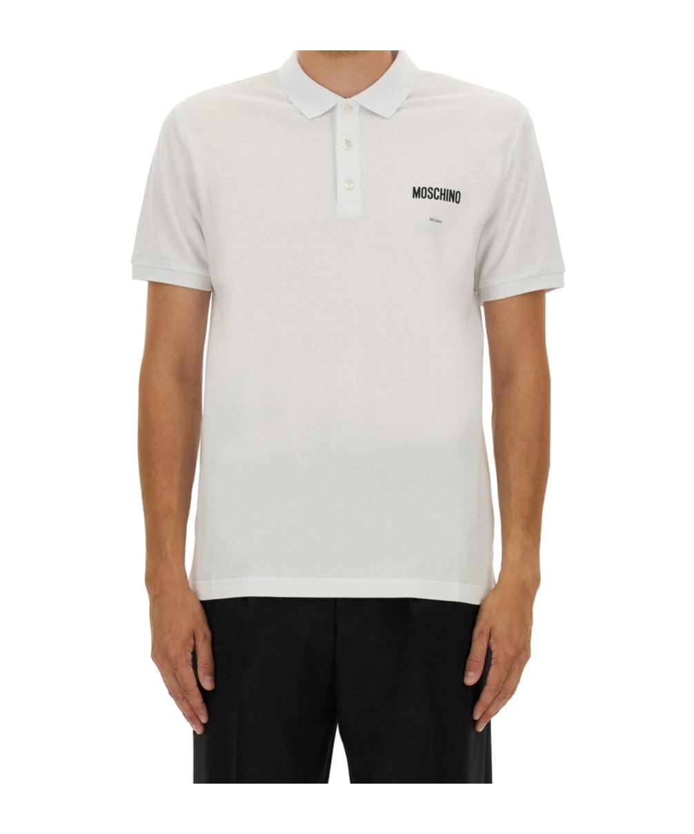 Tシャツ・カットソー Moschino FW25 Press polo shirt (V16085242 1001) Moschino Polo shirts for Men | Online Sale up to 50% off | Lyst