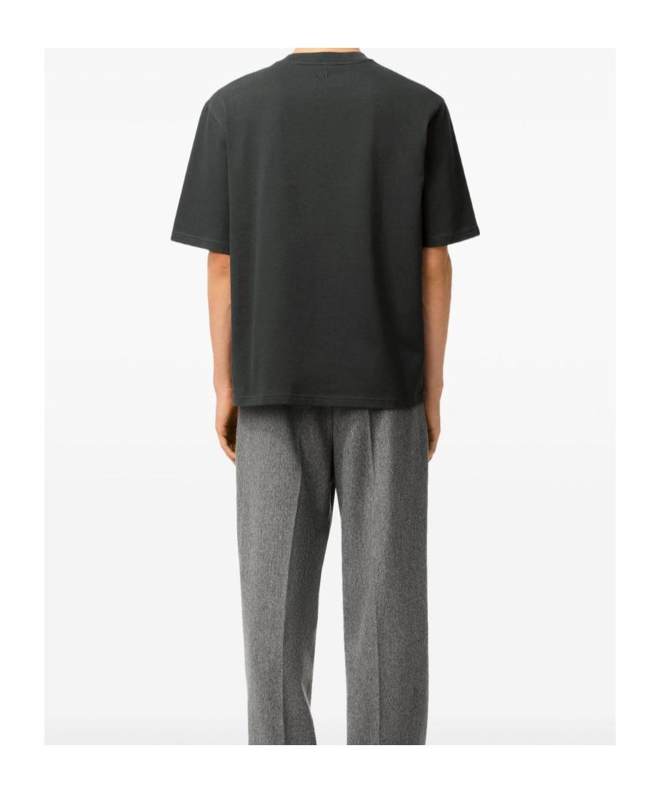 AMI｜SHORT-SLEEVED ROUND NECK T-SHIRTS (UTS021 PA0015 26 Ami Paris Short sleeve t-shirts for Men | Online Sale up to