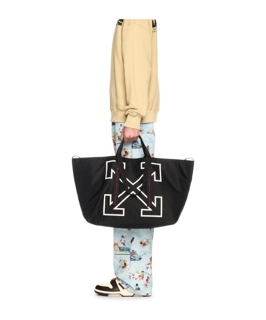 Off-White c/o Virgil Abloh Large Heritage Day Off Top Handle Bag