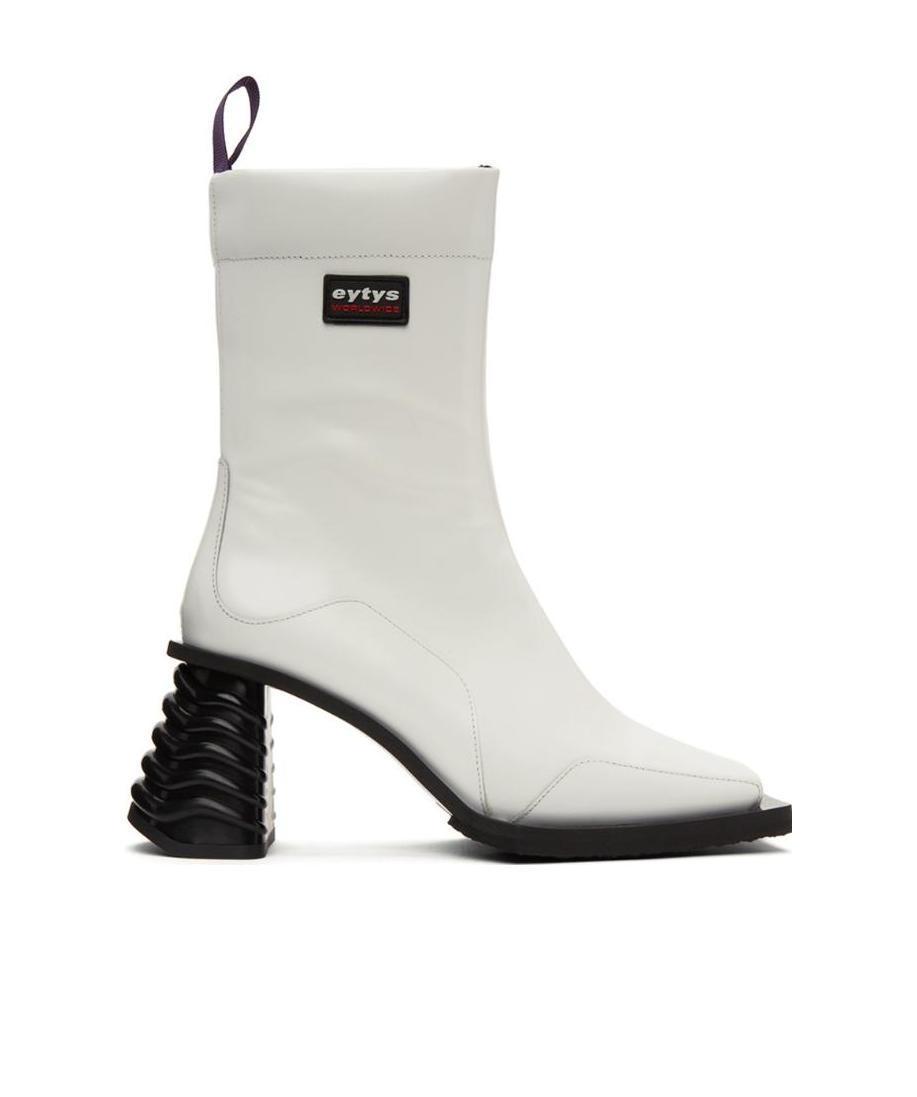 Eytys Gaia Ankle Boots in White | Lyst