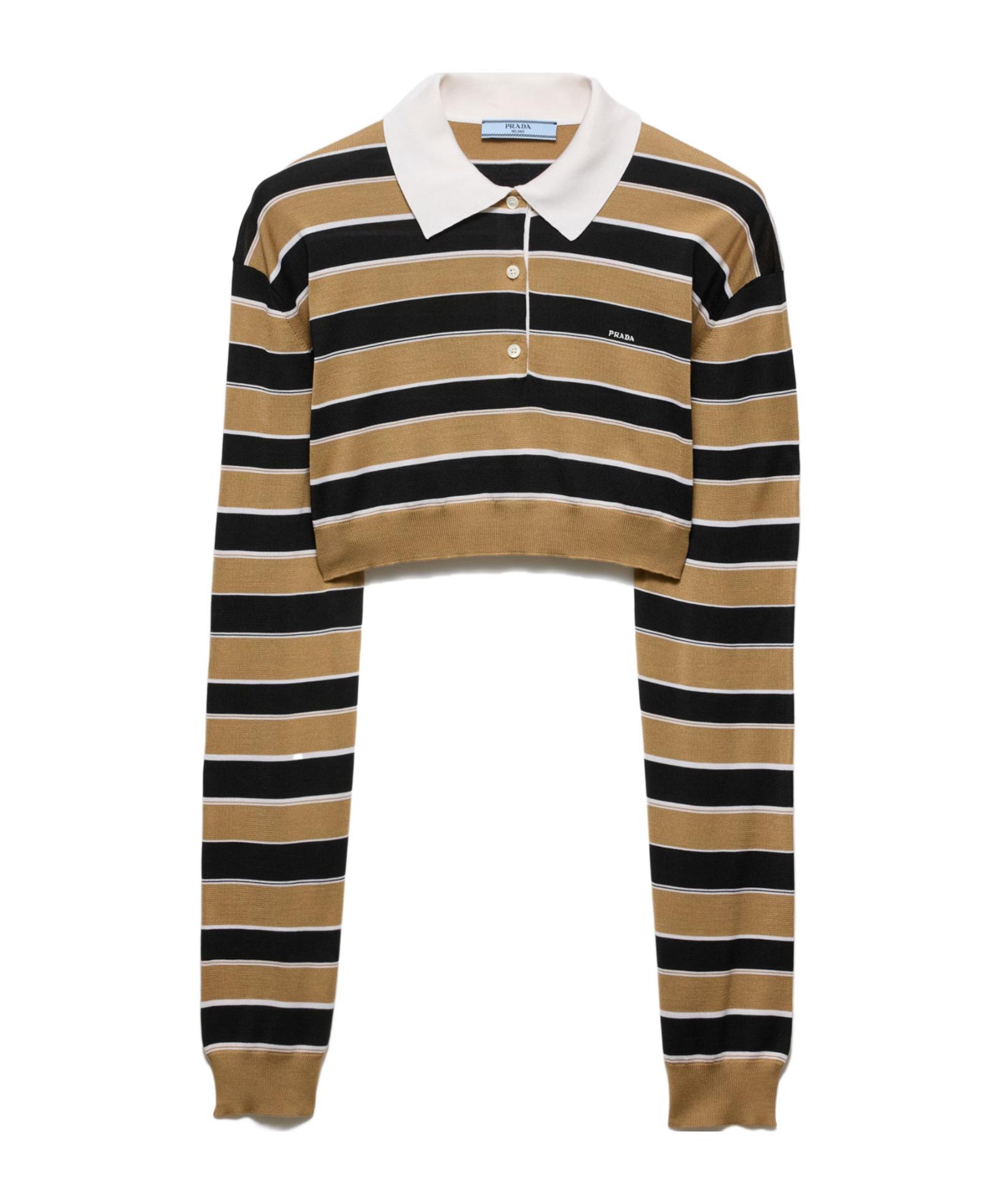 Women's Prada Long-sleeved tops | Lyst