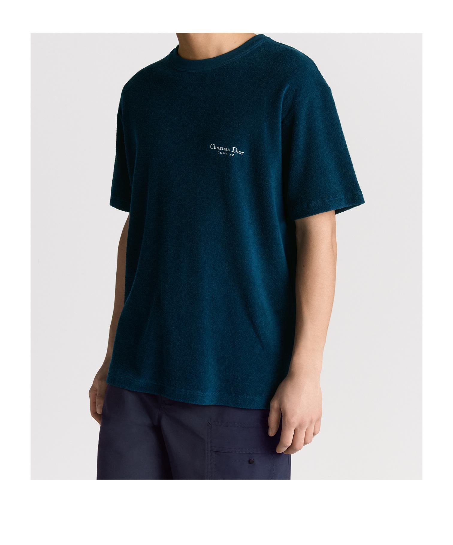 Dior Christian Couture T-Shirt, Relaxed Fit in Blue for Men | Lyst