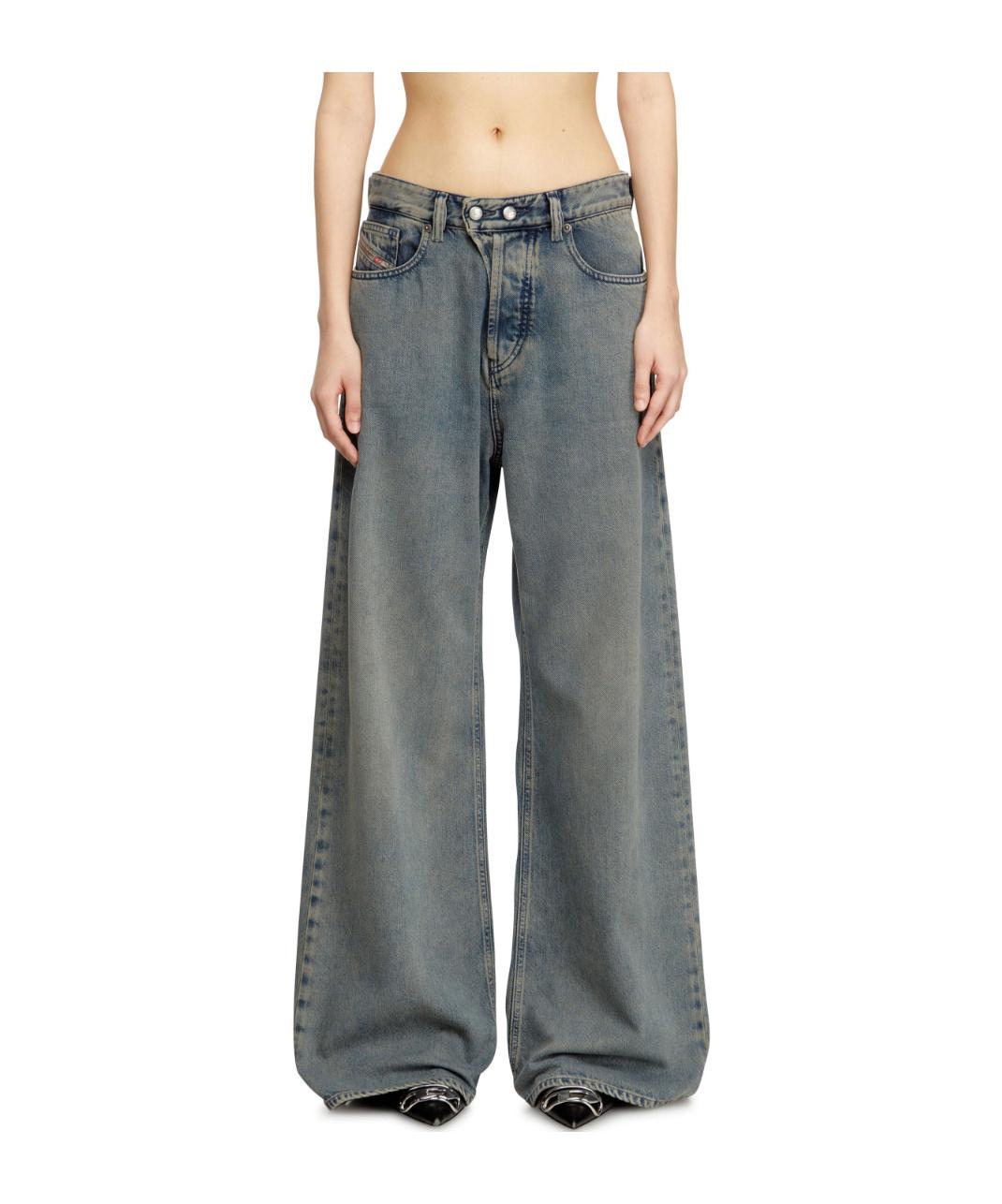 DIESEL 1996 D-Sire 09N24 Relaxed Jeans in Gray | Lyst