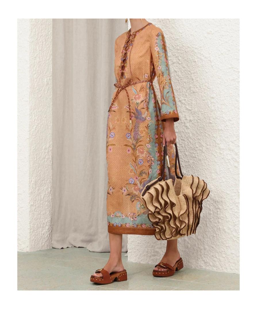 princess polly baby blue dress Zimmermann Dress in Brown