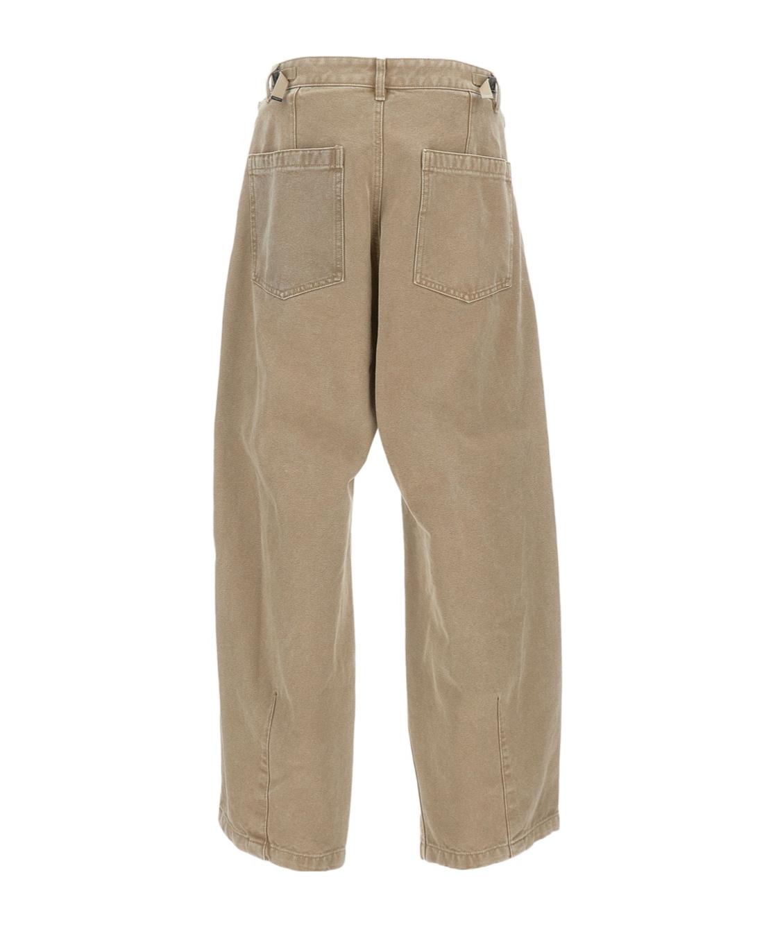 【WOOYOUNGMI】COTTON WIDE TUCK PANTS / BEIGE m88105834211_1.jpg