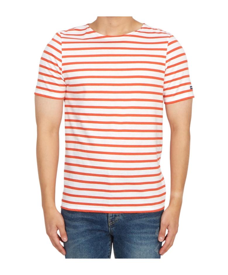 Tシャツ・カットソー SAINT JAMES Embroidered Cotton T-Shirt Saint James T-shirts for Men | Online Sale up to 40% off | Lyst