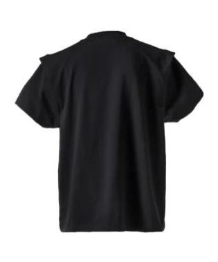 HELIOT EMIL ブラックoutline logo Tシャツ HELIOT EMIL: Black Outline Logo T-shirt | SSENSE