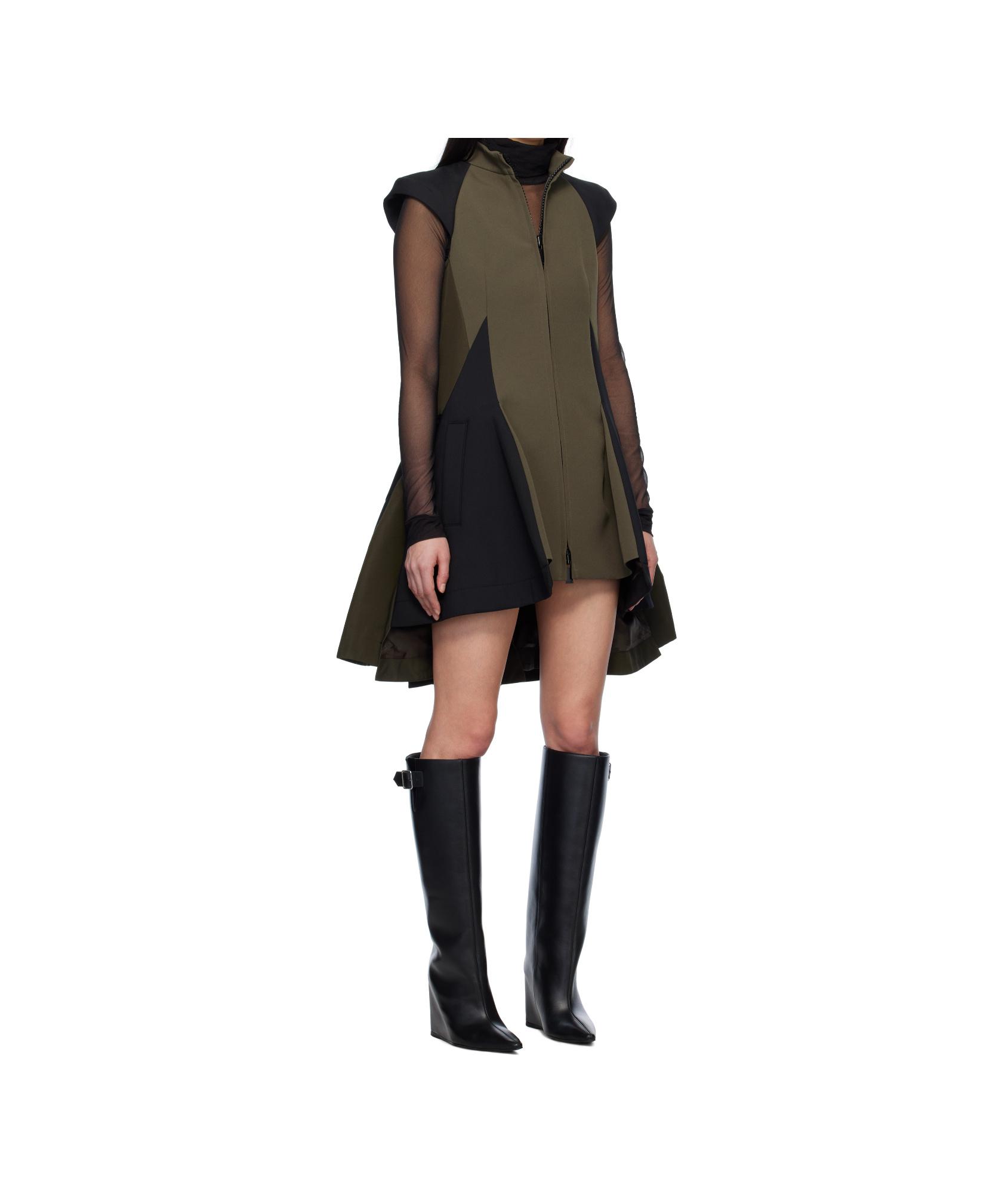【sacai】Cap Sleeves Pocket Dress SACAI | Cap Sleeves Pocket Dress | Women | Lane Crawford