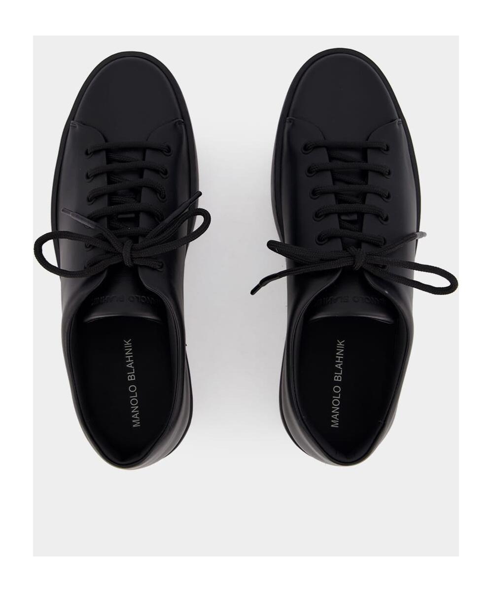 パンプス MANOLO BLAHNIK Men Sneakers MAIDAPUMP4231783 BLCK Black Designer Men Classics | Manolo Blahnik