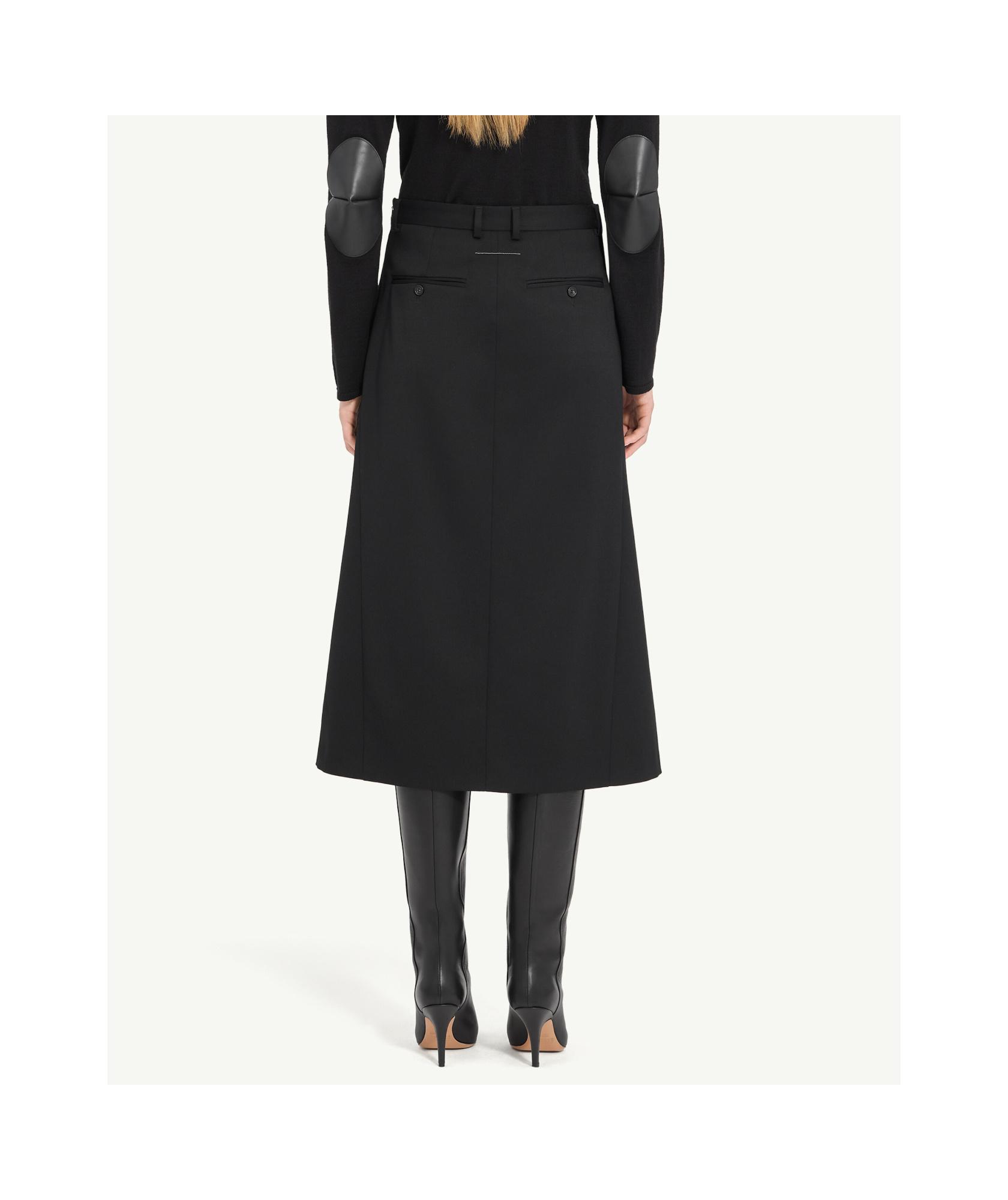 スカート MM6 MAISON MARGIELA Women Mid Skirts S52MA0195S53057900 blac 22341026_52252666_600.jpg