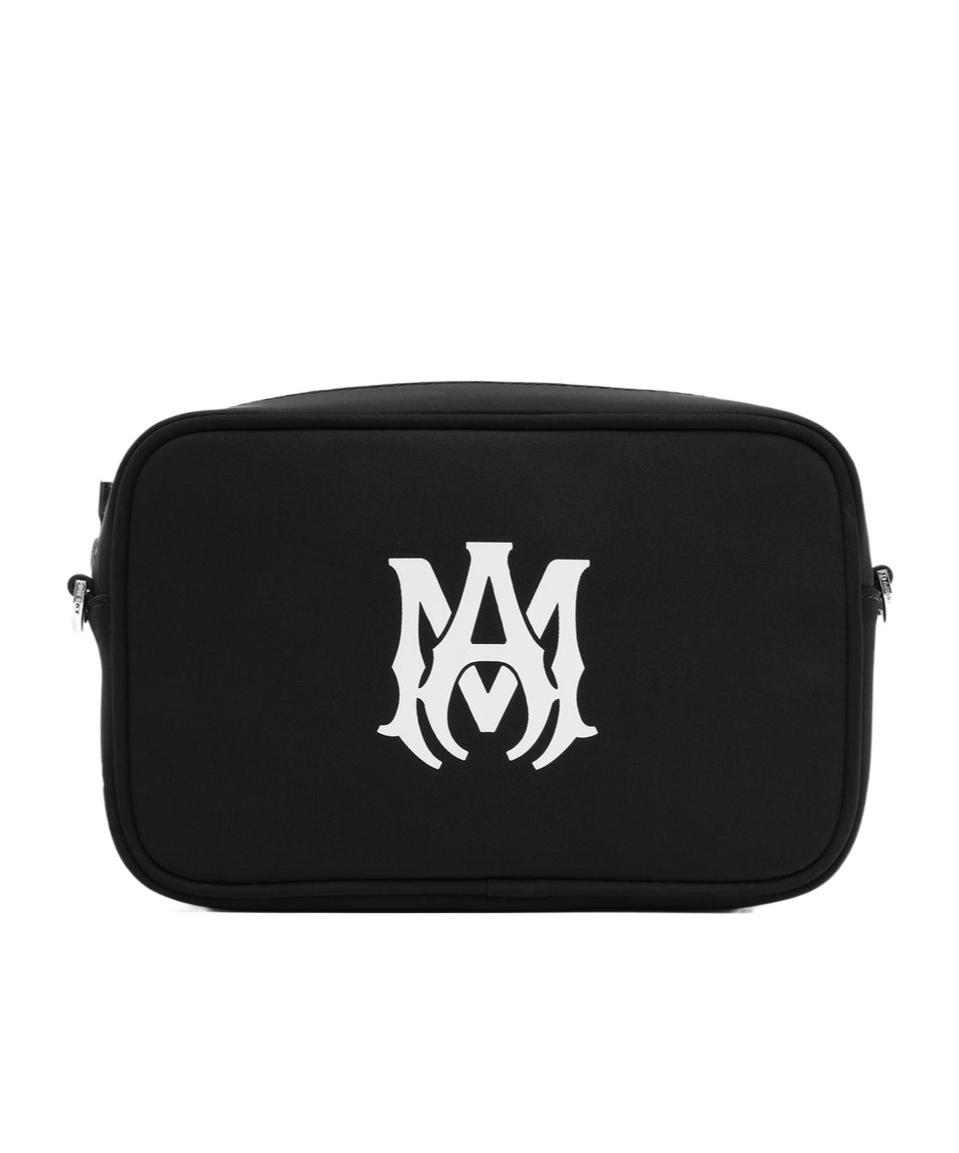 Amiri Logo-Print Messenger Bag in Black for Men | Lyst