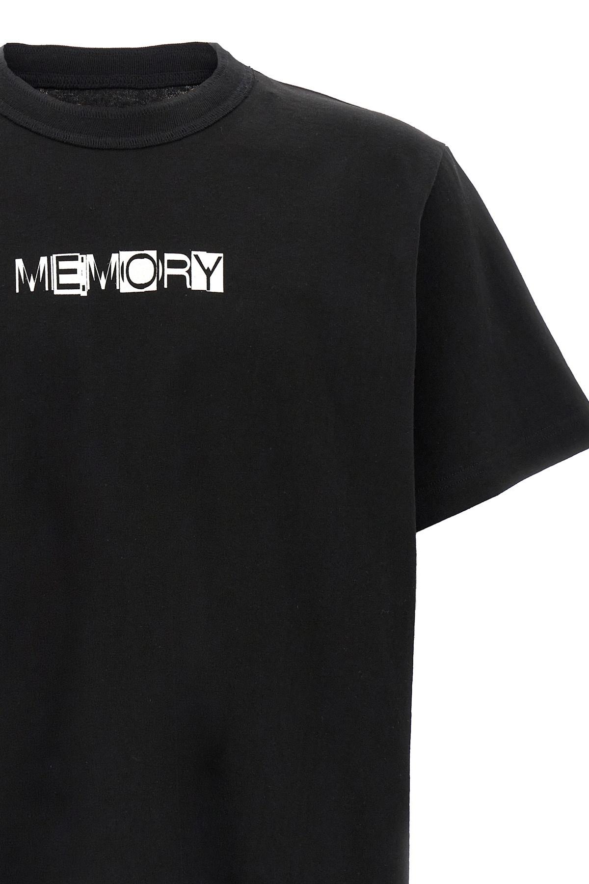Sacai Memory T-Shirt in Black for Men | Lyst