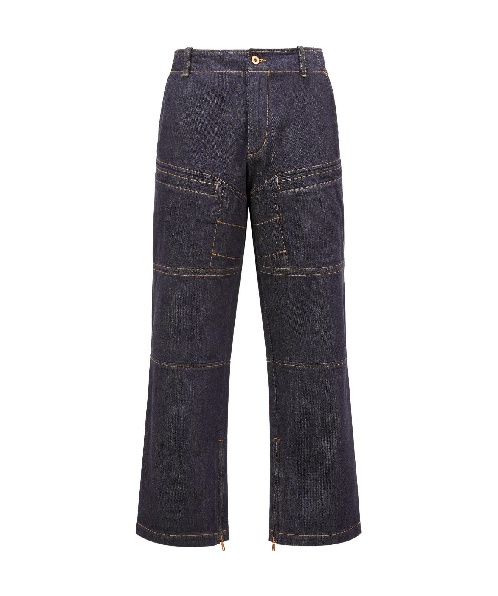 パンツ MONCLER HIGH WAIST DENIM PANTS MONCLER - モンクレール MONCLER パンツ デニムパンツ ジーンズ