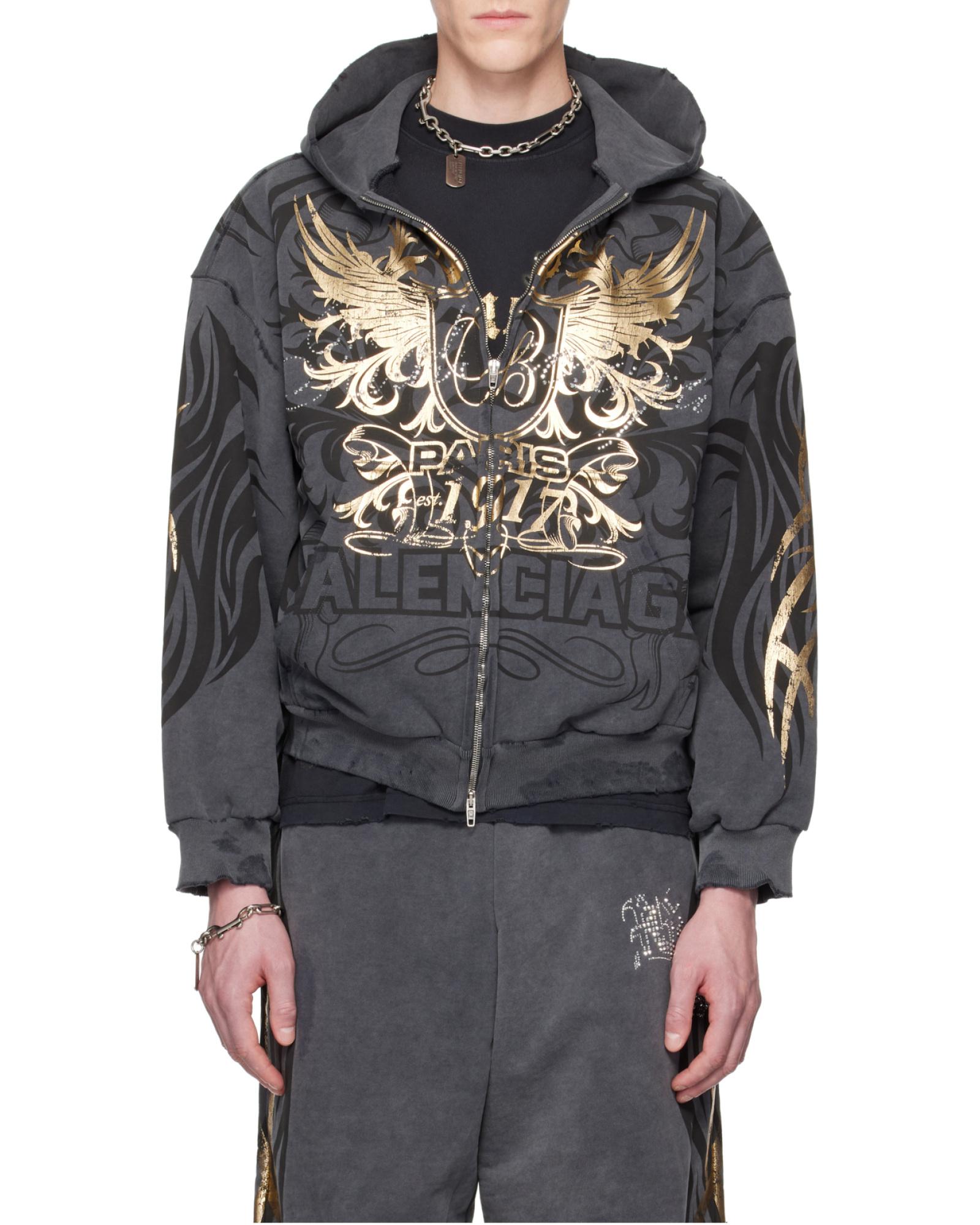 Balenciaga Sweatsuit Balenciaga Sweatshirt Gold Balenciaga