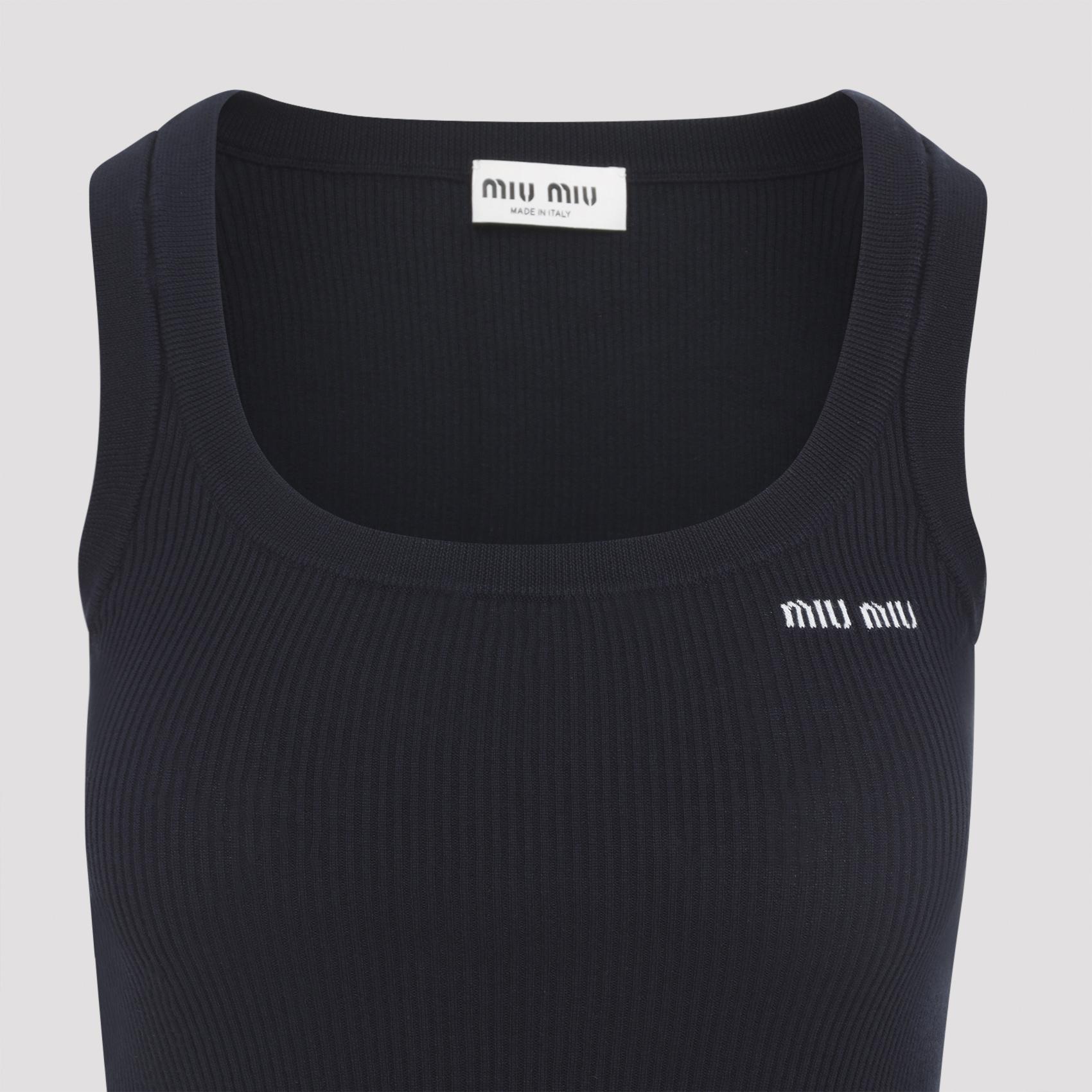 Miu Miu Sleeveless and tank tops for Women | Online Sale up to 33