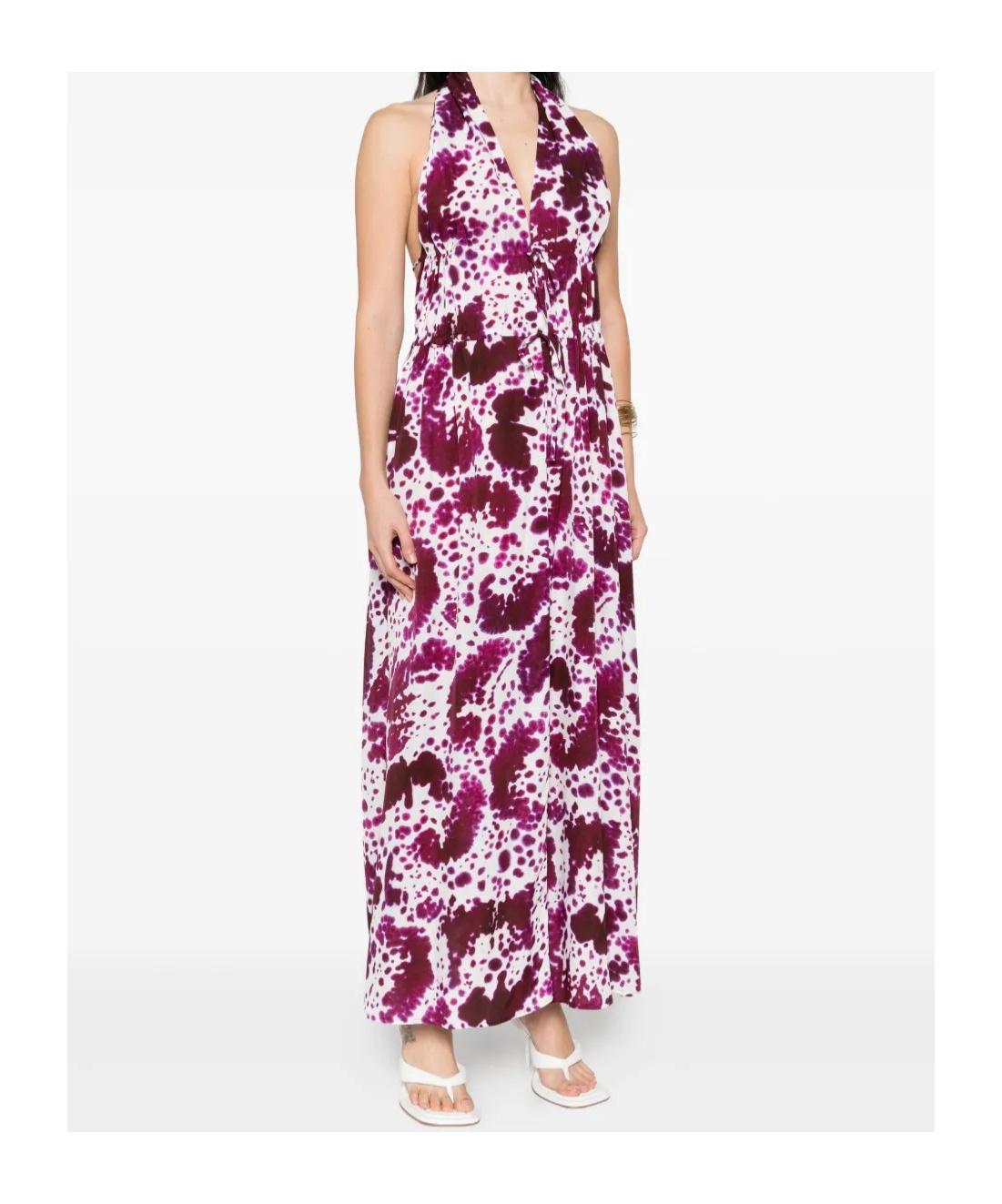 sale!【DRIES VAN NOTEN】フラワーモチーフシルクブレンドドレス Women's Dresses | Dries Van Noten
