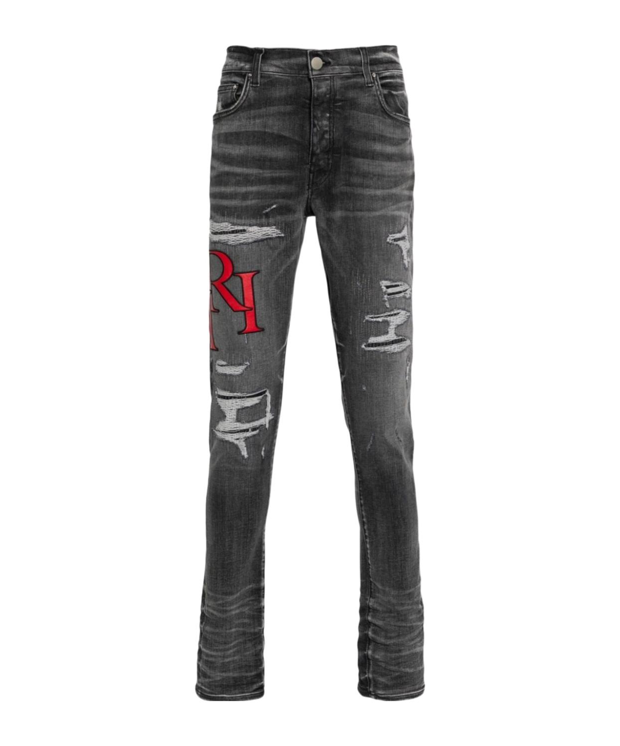 パンツ SERENADE damage skinny denim amiri Amiri Distressed Skinny Jeans in Gray for Men | Lyst
