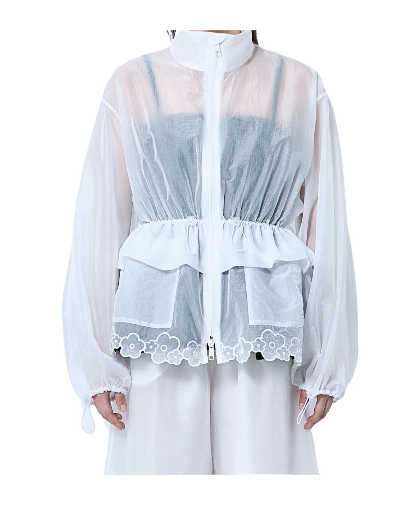 Cecilie Bahnsen Arlo Jacket in Blue | Lyst