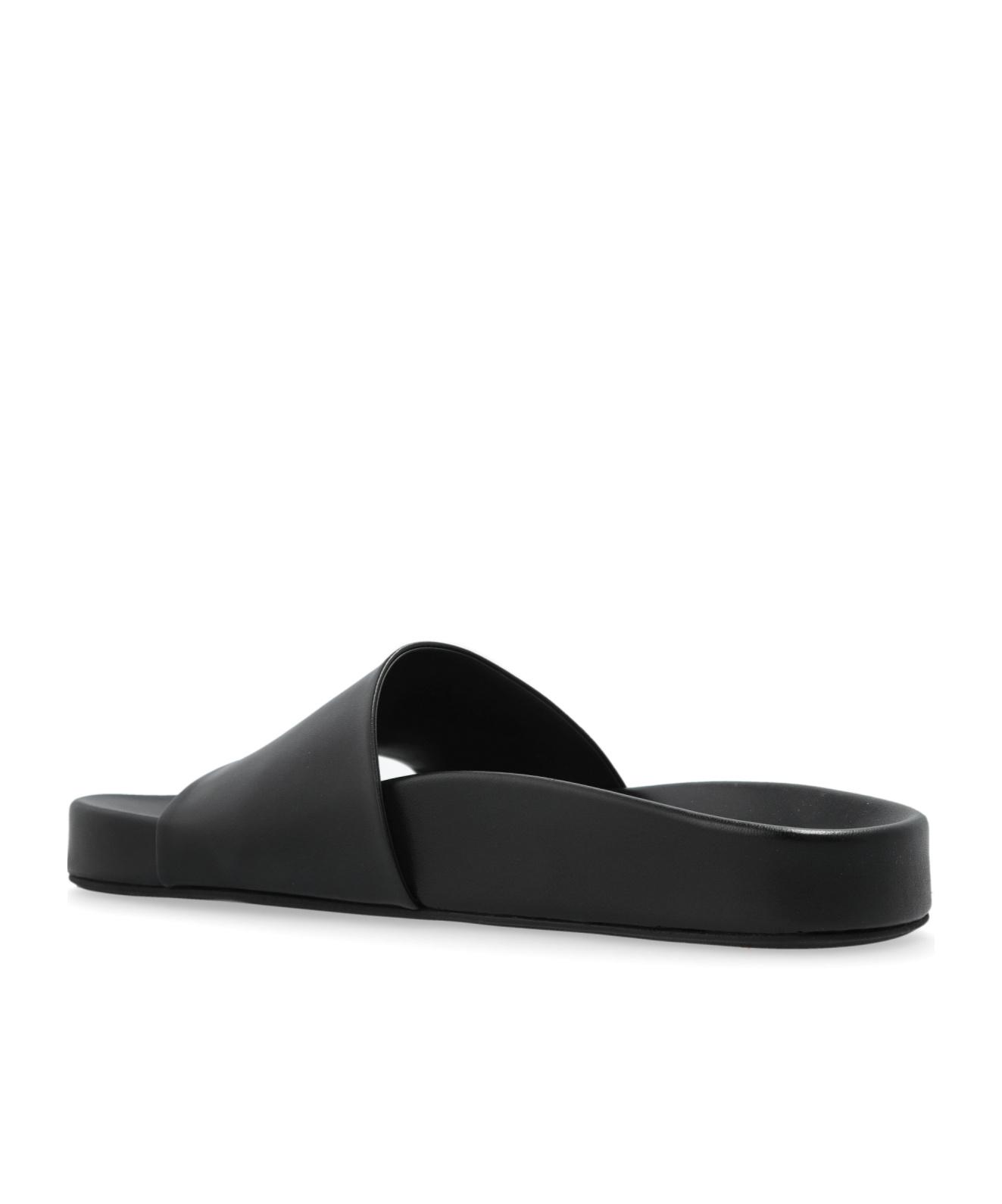 サンダル MM6 MAISON MARGIELA Men Sandals SH1WX0003 P5000T8013 BLACK MM6 Maison Margiela Webbing slip-on Platform Sandals | Black