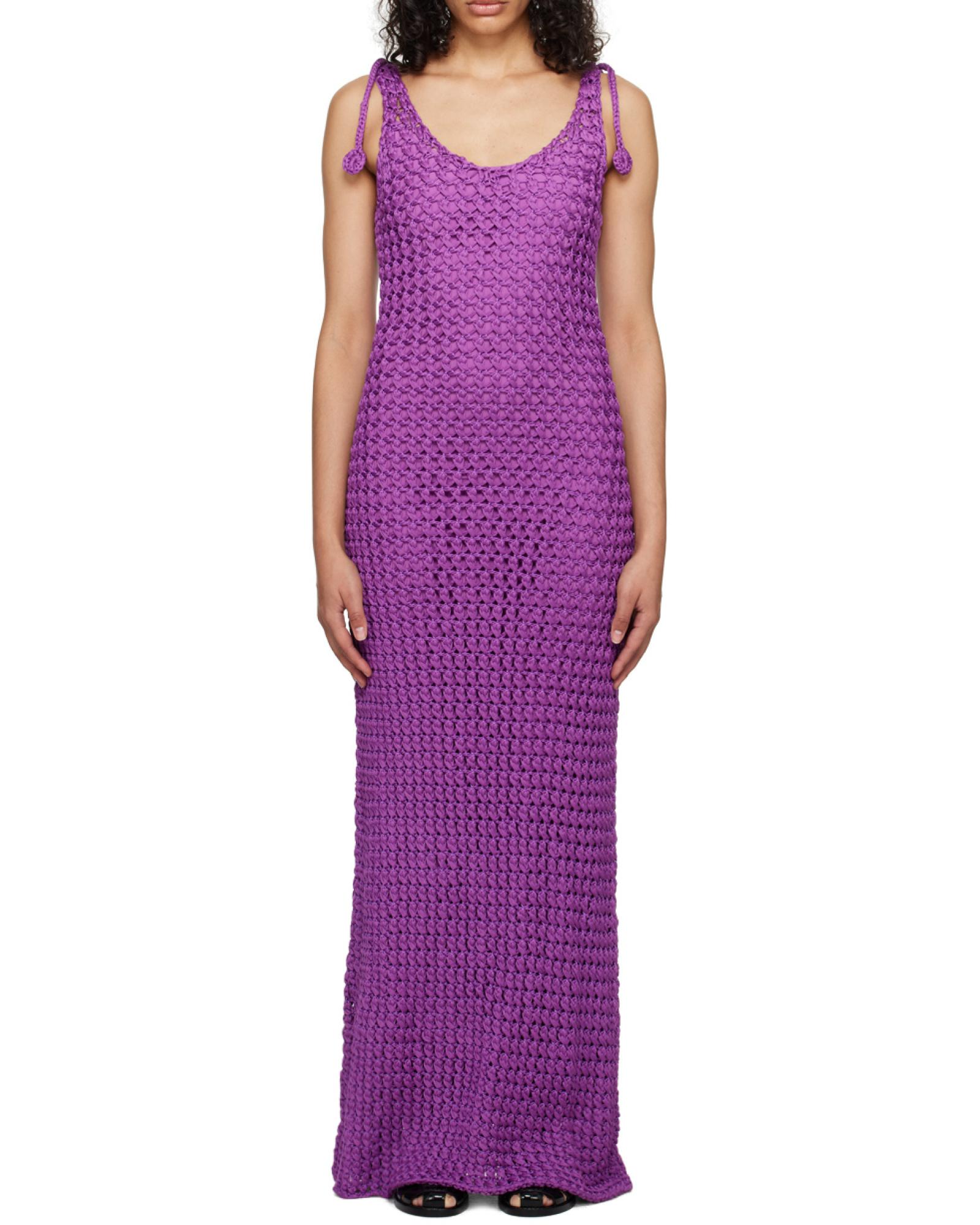 moschino purple dress Love Moschino - Printed technical jersey dress - Purple