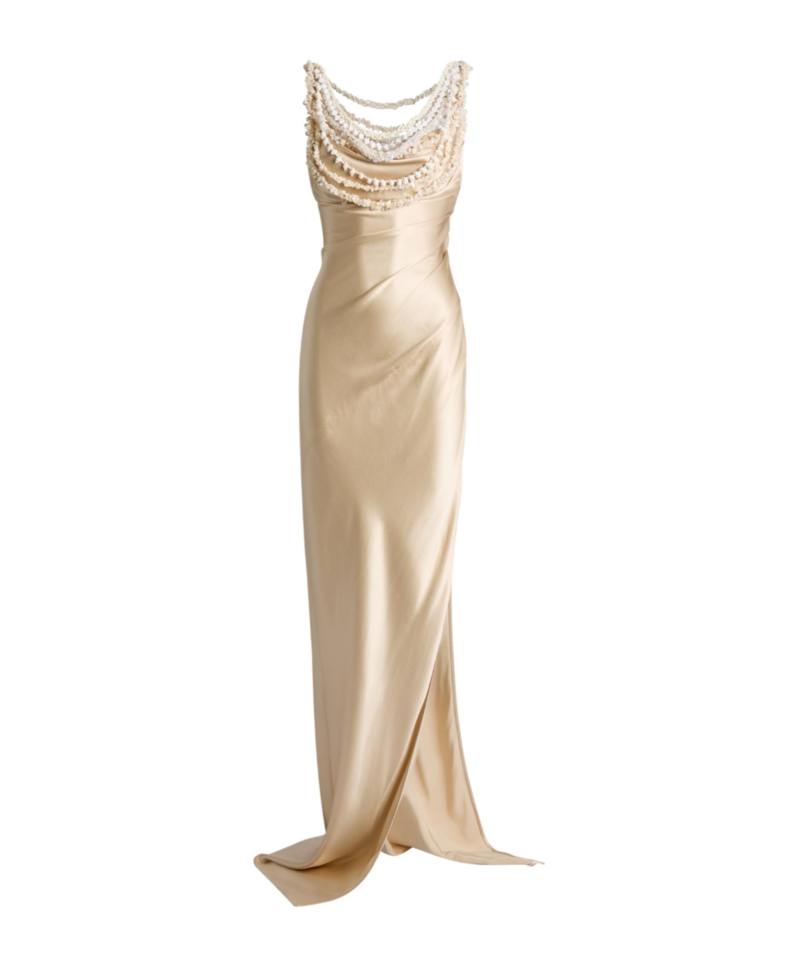 Metallic Balmain Dresses for Women | Lyst
