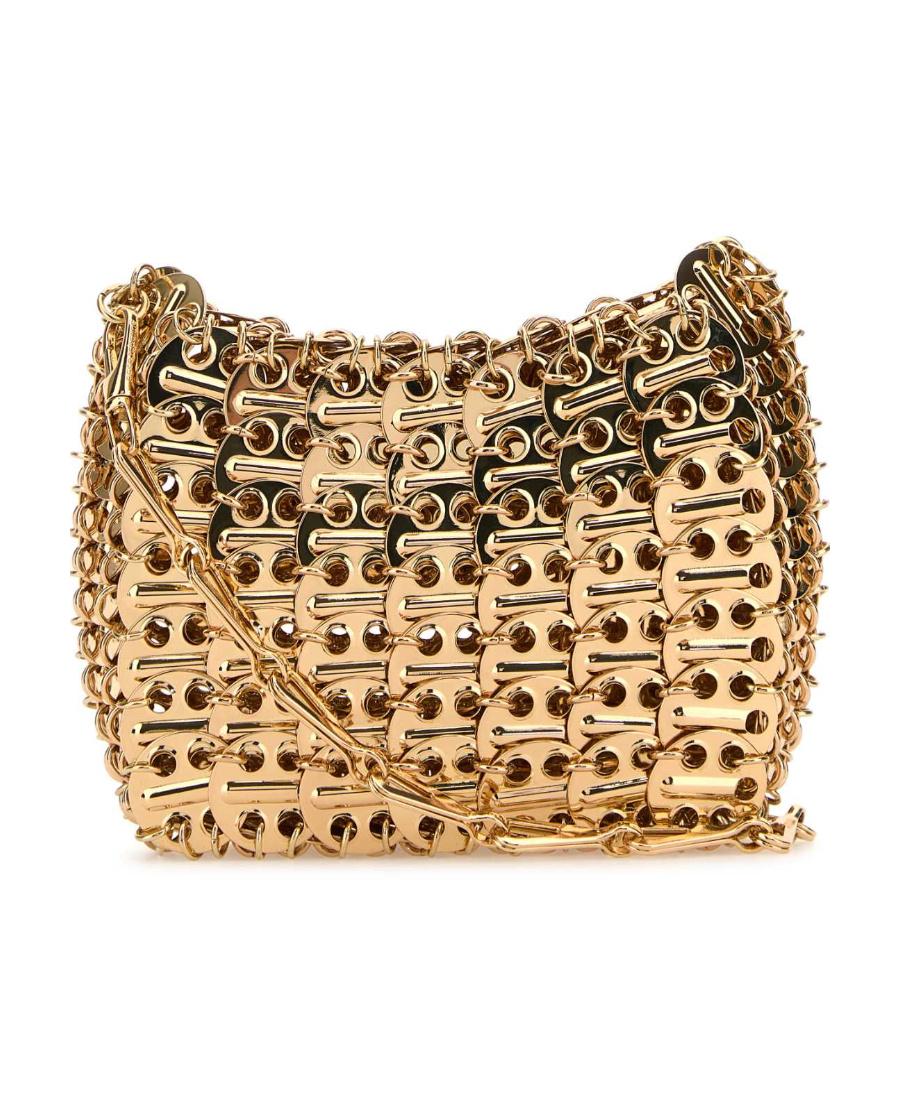 バッグ・カバンその他 RABANNE Woman Mini bag Gold 25ESS0525MET749 P711 Gold sparkle discs nano bag – Rabanne