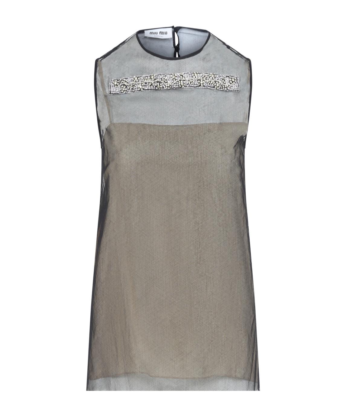 Miu Miu Sleeveless and tank tops for Women | Online Sale up to 62
