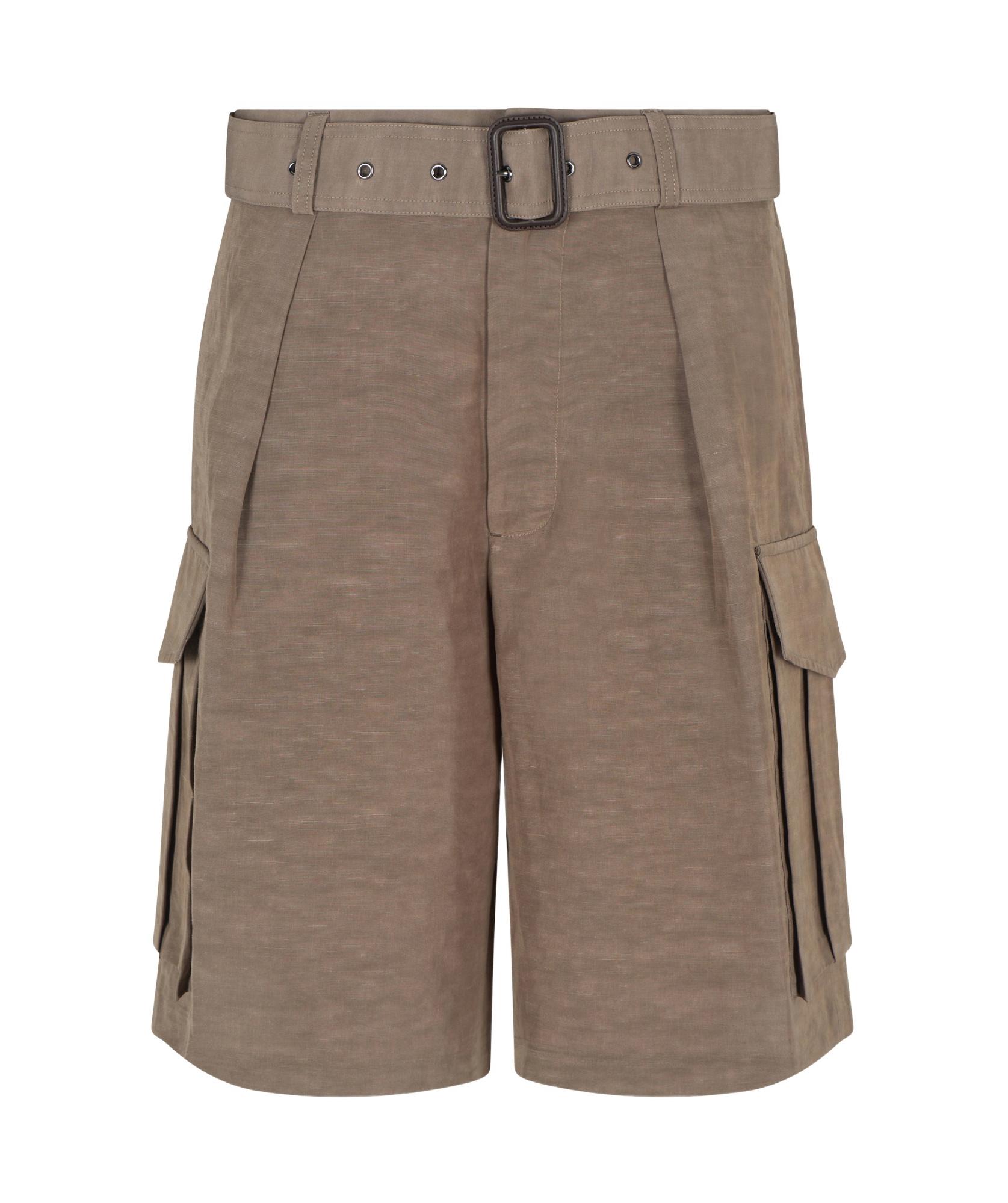 ハーフ・ショートパンツ Emporio Armani Brown Modal Blend Bermuda Shorts Emporio Armani - Modal blend bermuda shorts brown - The Corner